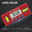 Mini 100mm Digital Spirit Level with Strong Magnetism Angle Board - 8