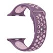 Apple Watch Band: Ultra 49mm/Series 10/9/8/7/SE 3/2/1 - Purple Silicone - 4