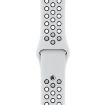 Apple Watch Ultra 49mm/Series 10/9/8/7 Silicone Sport Band White Black - 3
