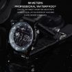 EX18 Smart Sports Watch, FSTN Screen, Stainless Steel, Bluetooth, Silver - 5