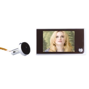 SN520A 3.5" Screen 1.0MP Security Camera Digital Peephole Viewer - 1