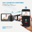 R9 4.3" WiFi Smart Video Peephole Doorbell - Black - 4