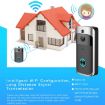 M3 720P Smart WIFI Doorbell with Remote Monitoring & Night Vision (Black) - 7