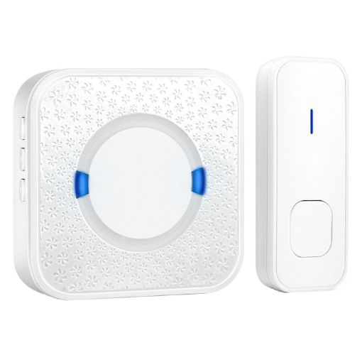 P6-B 110dB Wireless Waterproof WiFi Doorbell, 53 Chimes, 300m Range - 1