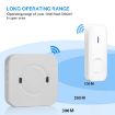 P6-B 110dB Wireless Waterproof WiFi Doorbell, 53 Chimes, 300m Range - 4