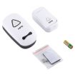 VOYE V025F Wireless Doorbell, 38 Sounds, Remote Control, US Plug, White - 5