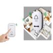 VOYE V025F Wireless Doorbell, 38 Sounds, Remote Control, US Plug, White - 8