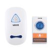 VOYE V025A Wireless Doorbell, 38 Sounds, Remote Control, US Plug, White - 2