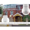 CACAZI V027G Wireless Doorbell, Self-Powered, One Button & Receiver, UK Plug - 6