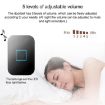 CACAZI FA88 Wireless Doorbell, Self-Powered, UK Plug, Black - 4