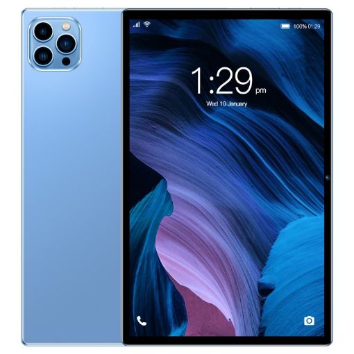 P60 4G Tablet PC, 10.1", 4GB+32GB, Android 8.0, Dual SIM, Sky Blue - 1