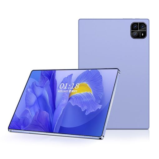 H90 10.1" 4G LTE Tablet, 4GB+64GB, Android 12, Dual SIM, EU Plug, Purple - 1