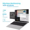 15.6" Laptop, 8GB+256GB, Intel Celeron N5095, Windows 11, Fingerprint, EU Plug - 5