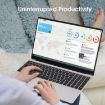 15.6" Laptop, 16GB+512GB, Intel Celeron N5095, Windows 11, Fingerprint, UK Plug - 8