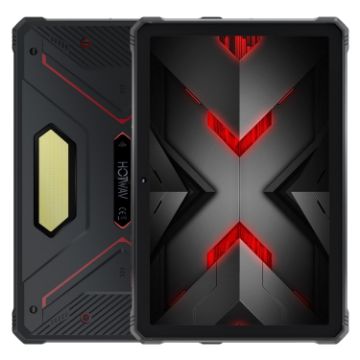 HOTWAV Tab R9 Pro Rugged Tablet 6GB+256GB 11" Android 14 4G Black Red - 1