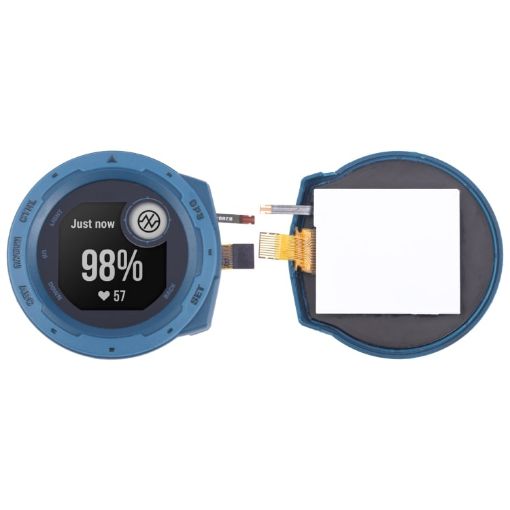 Garmin Instinct Original Blue LCD Screen with Digitizer Assembly - 1