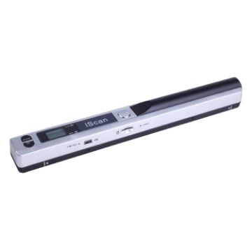 iScan01 Mobile Handheld Scanner with LED Display, A4 Sensor - Silver - 1