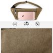 Brown Cavans Single Shoulder, Waist, Chest, Messenger Bag - 3