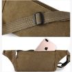 Brown Cavans Single Shoulder, Waist, Chest, Messenger Bag - 6