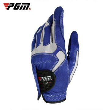 PGM Golf Left Hand Anti-Slip Gloves for Men - Blue, Size 25 - 1