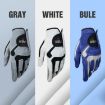 PGM Golf Left Hand Anti-Slip Microfiber Gloves for Men, Grey, Size 25 - 4
