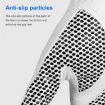 PGM Golf Left Hand Anti-Slip Gloves for Men - Grey, Size 26 - 5