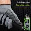 PGM Golf Left Hand Anti-Slip Gloves for Men, White, Size 22 - 8
