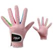 PGM Kids Golf Gloves Pink Size 14 - Soft Microfiber Cloth Pair - 3