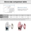 PGM Pink Microfiber Golf Gloves for Children, Size 15 - Soft & Comfortable - 6