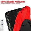 Samsung Galaxy Tab Active5 Pro Silicone Hybrid Case with Strap - Red - 3