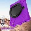 Samsung Galaxy Tab Active5 Pro Silicone Hybrid Case with Strap - Purple - 5