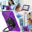 Samsung Galaxy Tab Active5 Pro Silicone Hybrid Case with Strap - Purple - 8