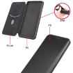 Ulefone Note 9P Blue Flip Case: TPU + PC + PU Leather, Card Slot - 7