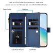 Xiaomi 15S Pro Leather Case - 9 Card Slots, Magnetic Closure, Dark Blue - 3