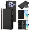 Xiaomi Civi 5 Pro Leather Case: Magnetic Closure, 9 Card Slots, Black - 1
