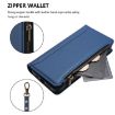 Ulefone Note 14 Leather Case: 9 Card Slots, Magnetic Closure, Dark Blue - 5