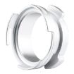 58mm Aluminum Coffee Handle & Powder Ring for Barsetto (Silver) - 1