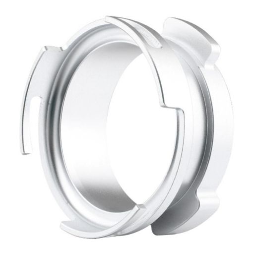 58mm Aluminum Coffee Handle & Powder Ring for Barsetto (Silver) - 1