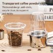 58mm Transparent Thickened PC Dosing Cup for Coffee Grinder - 2