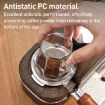 58mm Transparent Thickened PC Dosing Cup for Coffee Grinder - 3