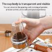 58mm Transparent Thickened PC Dosing Cup for Coffee Grinder - 5