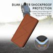 Xiaomi 14 Ultra Magnetic Frosted Flip Leather Case - Coffee Color - 7