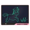 16" Rechargeable LCD Writing Tablet for Kids - Pink/Green Drawing Board - 1