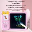 8.5" Children's Drawing Board with English Audiobooks, Blue, 112 Cards - 5