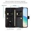 Vivo S30 Pro Mini Black Leather Case with 9 Card Slots & Hand Strap - 3