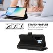 Vivo S30 Pro Mini Black Leather Case with 9 Card Slots & Hand Strap - 4