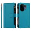 Vivo S30 Turquoise Leather Case: Magnetic Closure, 9 Card Slots, Hand Strap - 2