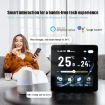 BHT-2005GA Smart Thermostat, 4" Screen, Water Heating, White - 8