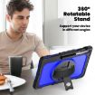 Samsung Galaxy Tab S10 FE+ Silicone Hybrid Case with Strap - Blue - 5