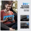 Samsung Galaxy Tab S10 FE+ Light Blue Silicone Hybrid Case with Strap - 7